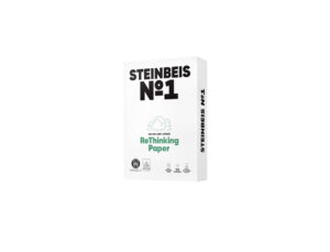 Papel fotocopiadora steinbeis n.1 100% reciclado din a3 80 gramos paquete de 500 hojas