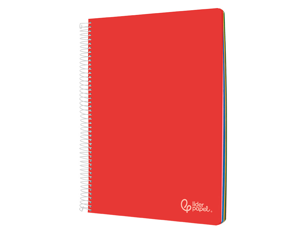 Caderno espiral Liderpapel Witty Micro A4 capa dura — 120 folhas 90 g/m² pautado, 4 furos, cores sortidas - Image 5