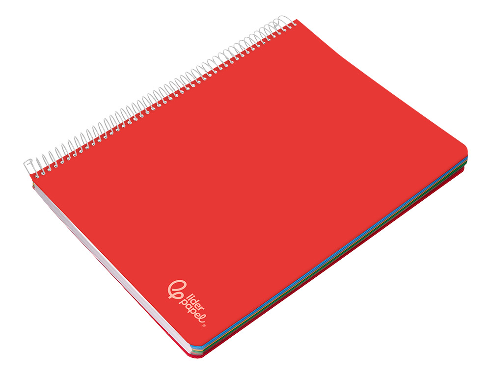 Caderno espiral Liderpapel Witty Micro A4 capa dura — 120 folhas 90 g/m² pautado, 4 furos, cores sortidas - Image 7