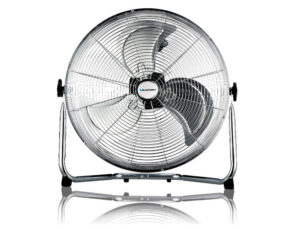 Ventoinha de chão Blaupunkt BP2020 industrial 40W 3 velocidades 30 cm cromada