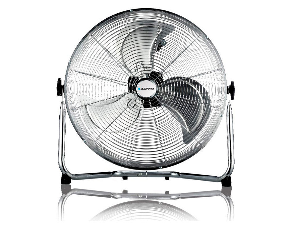 Ventoinha de chão Blaupunkt BP2020 industrial 40W 3 velocidades 30 cm cromada
