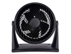 Ventoinha de chão Daewoo DW9012 high speed 90W 3 velocidades 25 cm cor preta