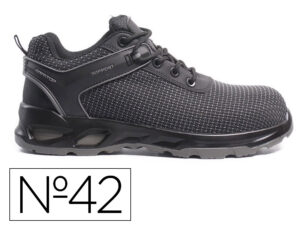 Sapatos de segurança Safetop Amantio tecido putek sola PU bidensidade S3 cinzento