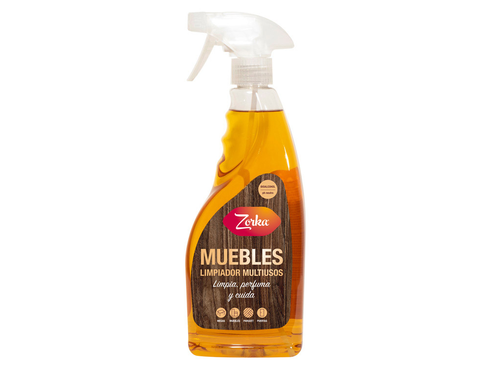Limpador multiusos móveis Zorka com pistola pulverizadora 750 ml