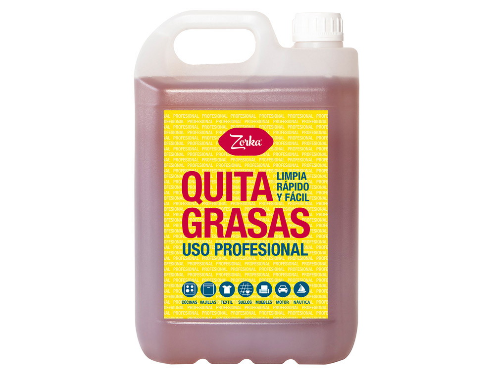 Desengordurante Zorka profissional garrafa 5 litros