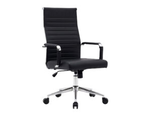Cadeira de escritorio q-connect bosa imitacao de pele base metalica alt max 1130 larg 550 prof 630 mm rodas premium cor