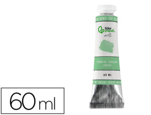 Pintura guache liderpapel tubo de alumínio de 60 ml cor verde menta