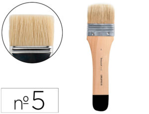 Trincha pelo cerda liderpapel largura 57 mm certificado fsc