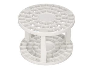 Suporte para pincéis liderpapel de plástico 46 orifícios 14,5x14,5x10 cm