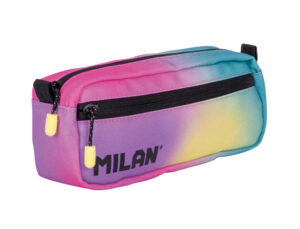 Estuche portatodo milan cuadrado 2 cremalleras sunset 210x85x61 mm