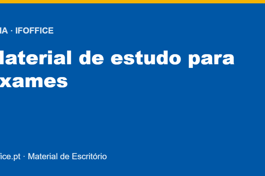 Guia IFOFFICE: material de estudo essencial para exames