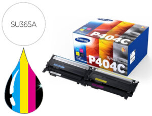 Toner samsung p404c sl c430w / c480 / c480 fn / c480 fw / c480w pack magenta cian amarelo e preto 1.000 pag