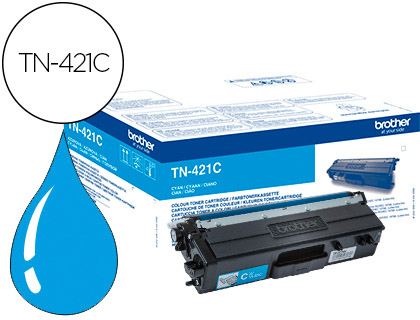 Toner brother tn-421 para dcp-l8410 cdn / 8410 cdw / hl-l8260 cdw / mfc-l8360 cdw / 8690 cdw / 8900 cdw cian capacidad
