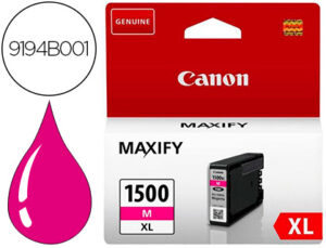 Tinteiro canon pgi-1500xl mb2050 / mb2150 / mb2155 / mb2350 / mb2750 / mb2755 magenta