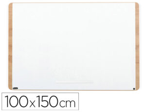 Quadro branco rocada magnético lacado carvalho 100x150 cm