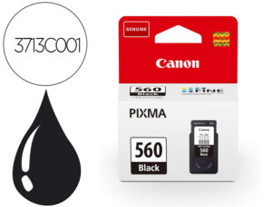 Tinteiro canon 560 pixma ts5350 / ts5351 / ts5352 / ts5353 preto 180 paginas