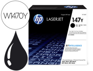Toner hp 147y enterprise m611dn / m612dn / m635z / m636z / m635h mfp / m636fh mfp preto 42000 paginas
