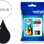 Tinteiro brother lc421xlbk dcp-j1050dw / dcp-j1140dw / mfc-j10 preto 500 paginas