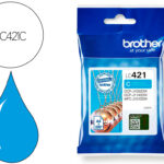 Tinteiro brother lc421c dcp-j1050dw / dcp-j1140dw / mfc-j10 cian 200 paginas