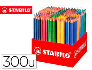 Lapis de cor stabilo trio az school pack de 300 unidades 20 cores sortidas