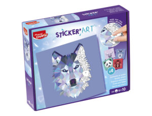 Conjunto maped criativo sticker’art autocolantes de numeros