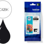 Ink-jet brother lc424bk dcp-1200w negro 750 paginas