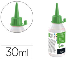 Cola silicone liquida liderpapel para manualidades frasco de 30 ml