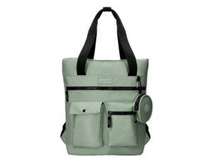 Mochila antartik bolso flip bag com acolchoado para portatil 15" verde 400x120x390 mm