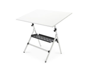 MESA DE DESENHO ROCADA RD-175 ESTRUTURA METALICA DOBRAVEL REGULAVEL EM ALTURA TABULEIRO 75X90 CM