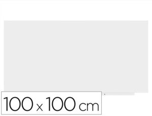Quadro branco rocada skinwhiteboard pro lacado magnetico 100x100 cm 2 modulos