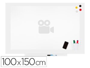 Quadro branco rocada skinmatt projecao mate lacado magnetico 100×150 cm