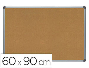 Quadro cortica rocada moldura aluminio com cantos 60×90 cm