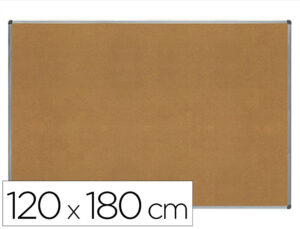 Quadro cortica rocada moldura aluminio com cantos 120×180 cm