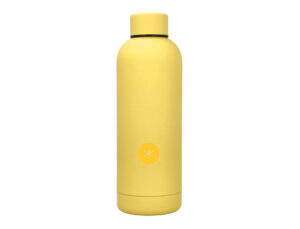 Garrafa antartik isotermica aco inoxidavel livre de bpa cor amarelo 500 ml
