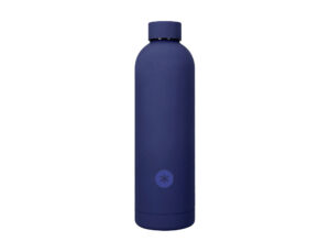 Garrafa antartik isotermica aco inoxidavel livre de bpa cor azul 750 ml
