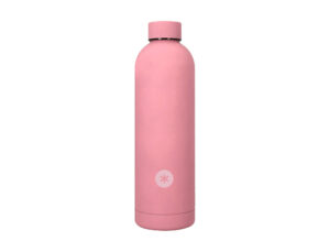 Garrafa antartik isotermica aco inoxidavel livre de bpa cor rosa 750 ml