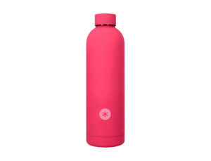 Garrafa antartik isotermica aco inoxidavel livre de bpa cor fucsia 750 ml