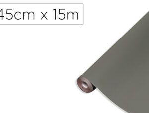 Rolo adesivo dc-fix cinza taupe largura 45 cm comprimento 15 mt