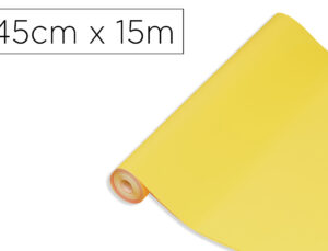 Rolo adesivo dc-fix amarelo lima largura 45 cm comprimento 15 mt