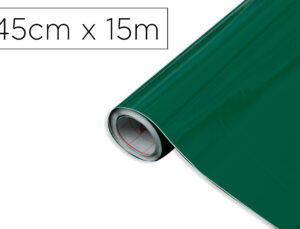 Rolo adesivo dc-fix verde esmeralda largura 45 cm comprimento 15 mt