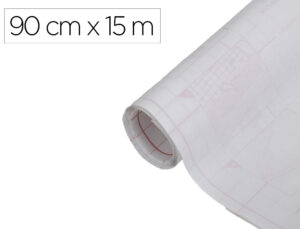 Rolo adesivo dc-fix branco mate largura 90 cm comprimento 15 mt