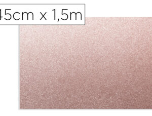 Rolo adesivo dc-fix rosa metal brilho largura 45 cm comprimento 1,5 mt