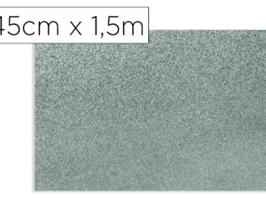 Rolo adesivo dc-fix cinza metal brilho largura 45 cm comprimento 1,5 mt