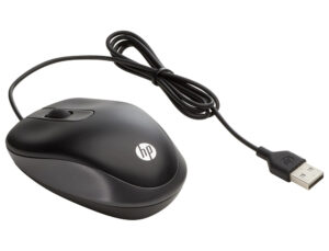 Rato hp viagem otico 1000 dpi usb-a comprimento cabo 100 cm cor preto