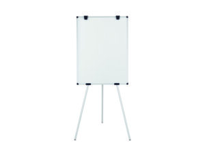 Quadro branco bi-office earth kyoto com tripe para convencoes eco melamina lacado moldura aluminio 75x105 cm