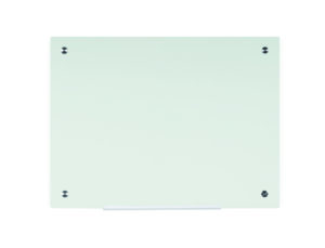 Quadro vidro bi-office magnetico sem moldura branco 120x90 cm