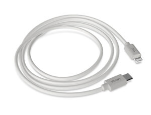 Cabo groovy usb-c a apple lightning comprimento 1 mt cor branco