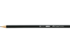 Lapis de grafite faber castell blackmatt 1111 hb