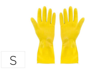 Luvas de latex acetinadas com relevo anti deslizante sem po tamanho pequeno
