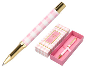 Roller belius picnic aluminio cor rosa dourado tinta cor preto caixa de design